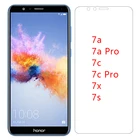 Защитное стекло для экрана honor 7x7 s 7a 7c pro, закаленное стекло для huawei 7 x s a c x7 s7 a7 c7 7apro 7cpro honor7x honer