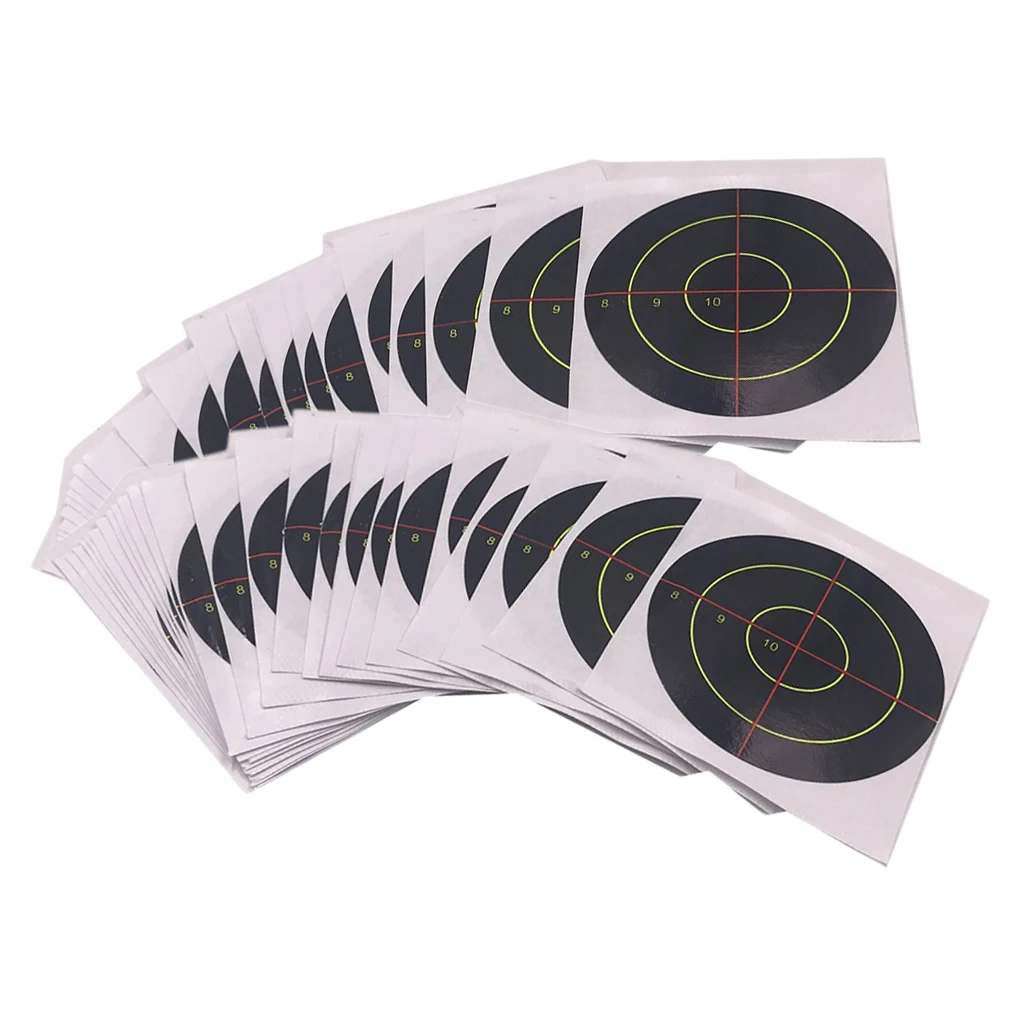 

100pcs Bright Fluorescent Yellow Reactive For Archery