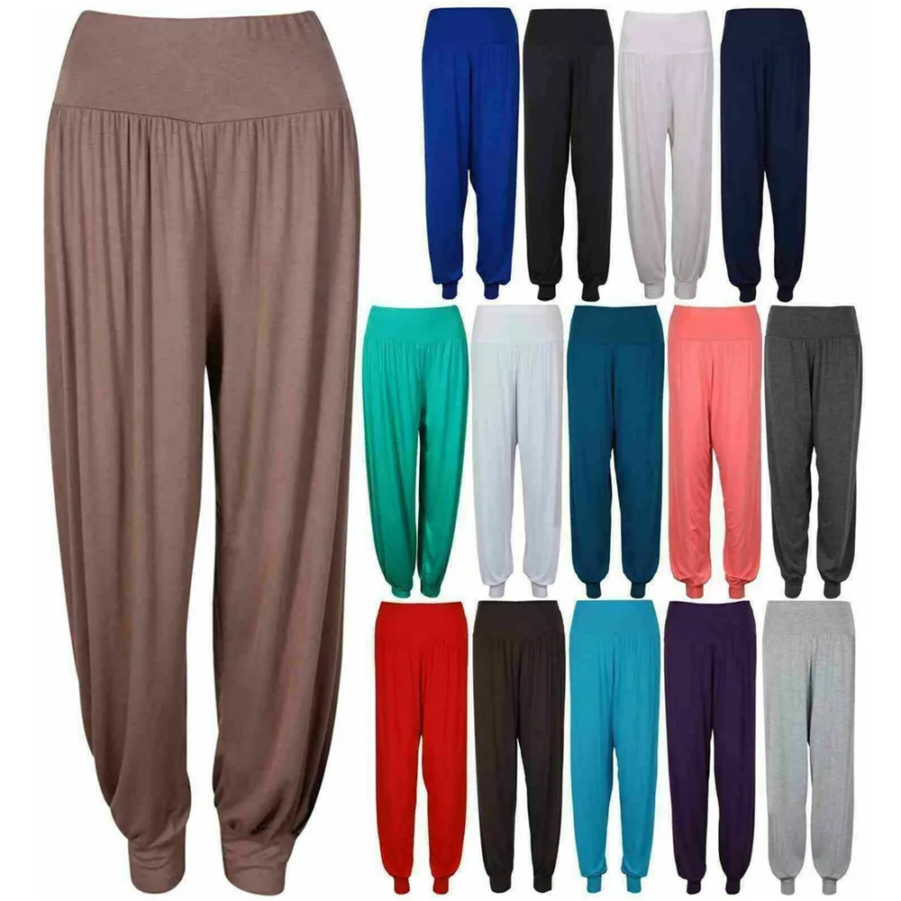 

Casual Oversized Sportpants 2021 Women's Solid Color Trousers Loose-Fitting Harem Pants Yoga Pants Pantalones De Mujer Femme