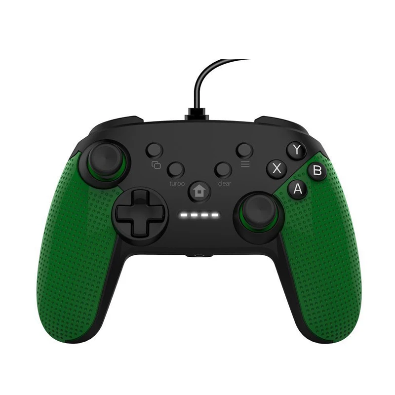 Проводной геймпад двойной мотор полное колебание ПК joypad с линейным кабелем игровой контроллер для xbox ONE S
