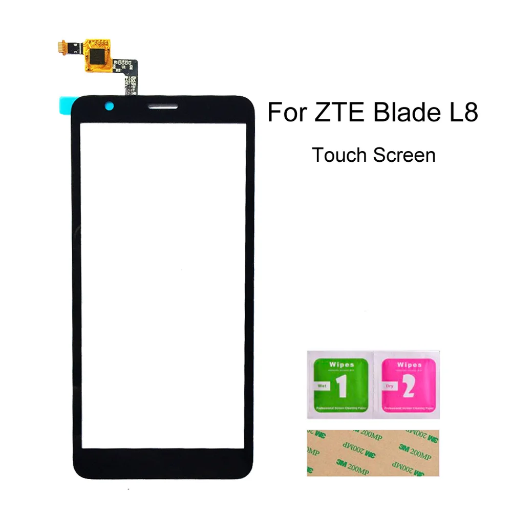 Высококачественный сенсорный экран для ZTE Blade L8 дигитайзер A3 2019 переднее
