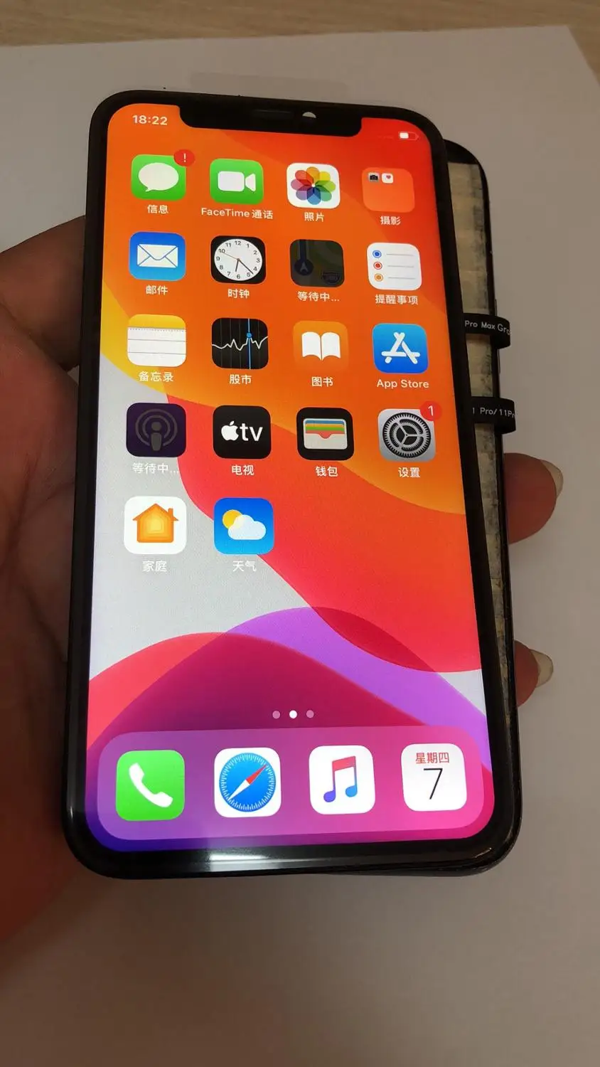 ЖК дисплей для iPhone 11 pro дигитайзер самолет ремонт сотовый телефон Lcd сенсорный