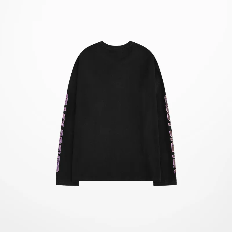 Футболка мужская с длинным рукавом брендовая тенниска в стиле хип-хоп принтом