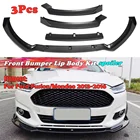 Сплиттер для переднего бампера автомобиля 3P, диффузор для губ, спойлер, комплект кузова, защитная крышка для Ford For Fusion, для Mondeo 2013, 2014, 2015, 2016