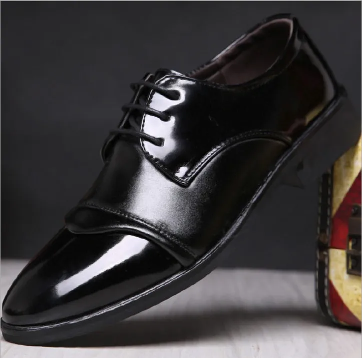 

New men leather shoes business dress British fashion casual zapatos de hombre men casual natural leather loafers