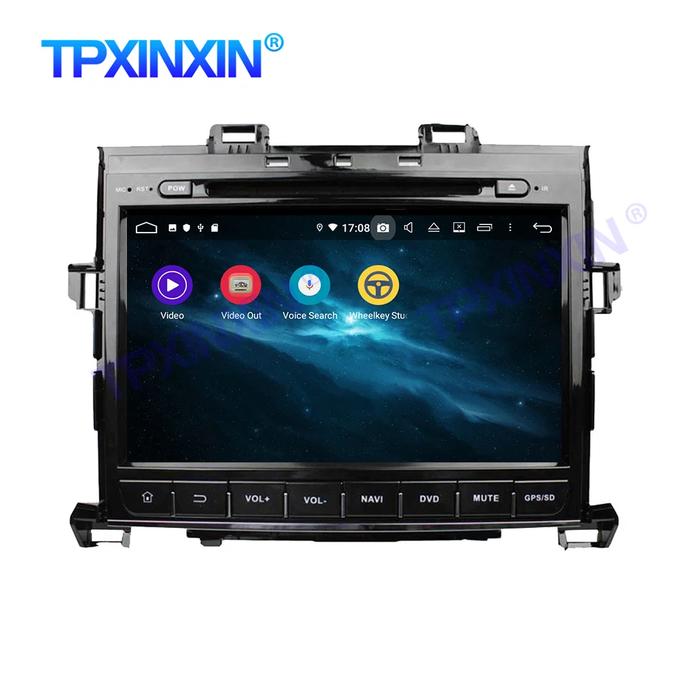Android 10 0 PX6 4G + 128G для Toyota Alphard 2007-2013 Carplay DSP мультимедийный рекордер GPS навигатор