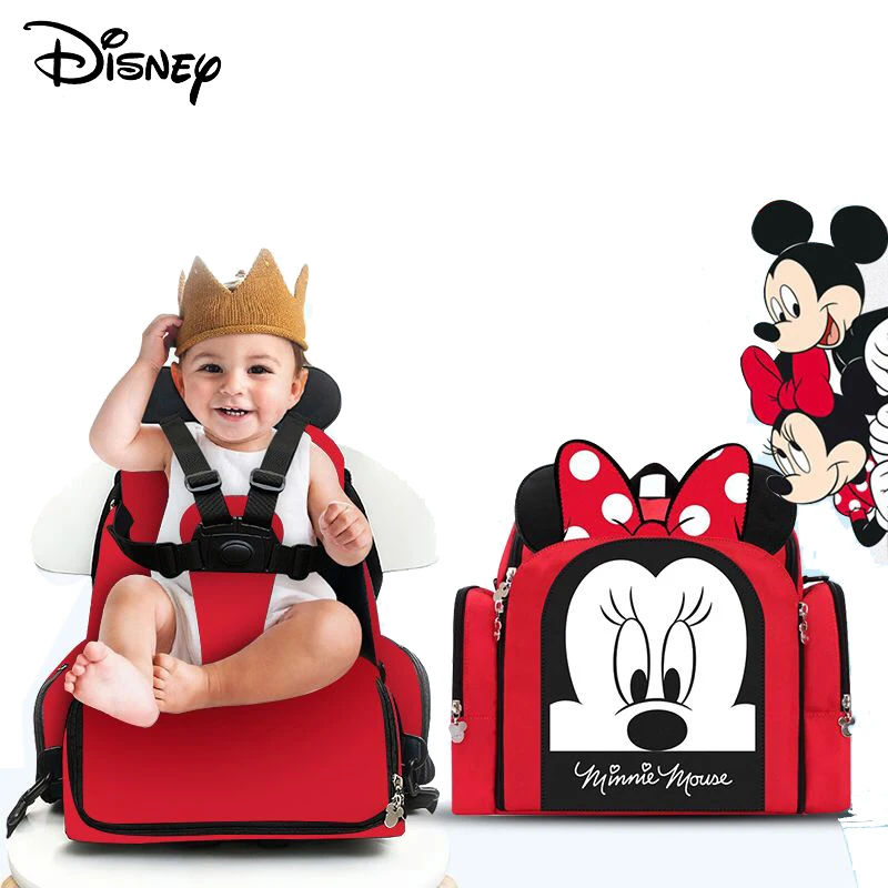 Столовое кресло-сумка disney многофункциональная сумка для подгузников новая водонепроницаемая сумка для мамы рюкзак для подгузников дорожные сумки для мам