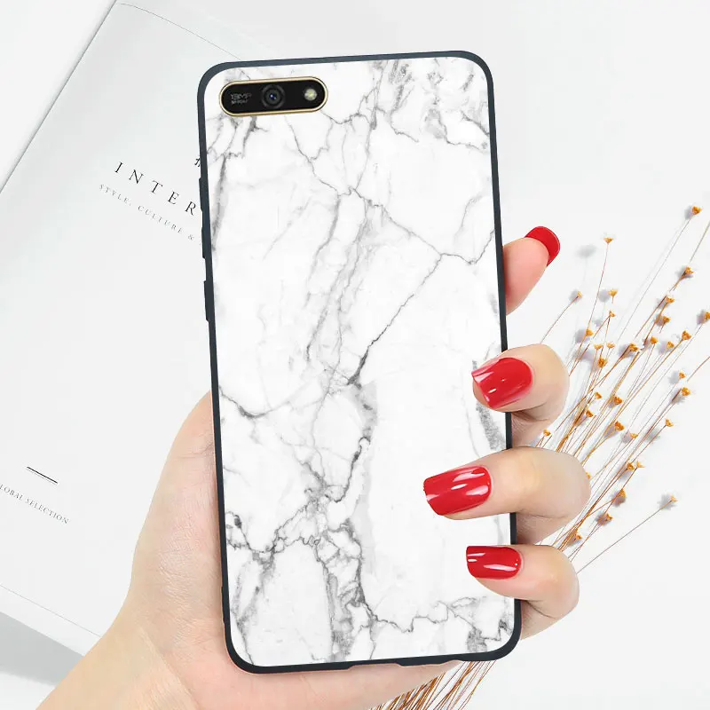 oo25 Яркий чехол huawei Y5 Y5 Y6 Prime Lite Y6 67 чехол Глянцевая задняя крышка для телефона Y5 чехол s - Цвет: oo25