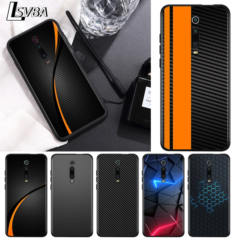 

Car Carbon fibre For Xiaomi Redmi 9 9C 9A 9I 9T 10X 8A 8 7A 7 6A 6 5 S2 Y3 Y2 K30 Ultra K20 Pro Black Phone Case
