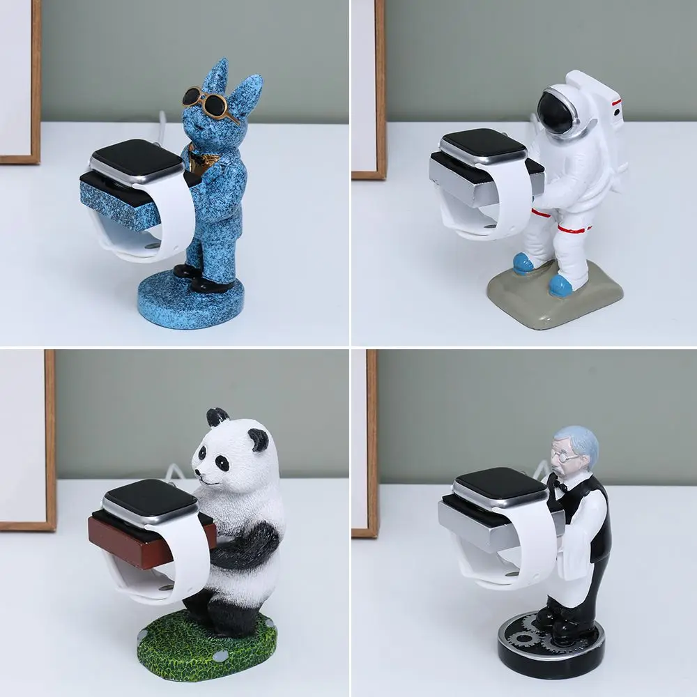 

Individuality Cartoon Dock Decoration Storage Display Stand Resin Charger Stand For Apple Watch