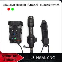 airsoft tactical l3 ngal next generation m600 dual switch set aiming laser appearance redir laser and flashlight for hunting