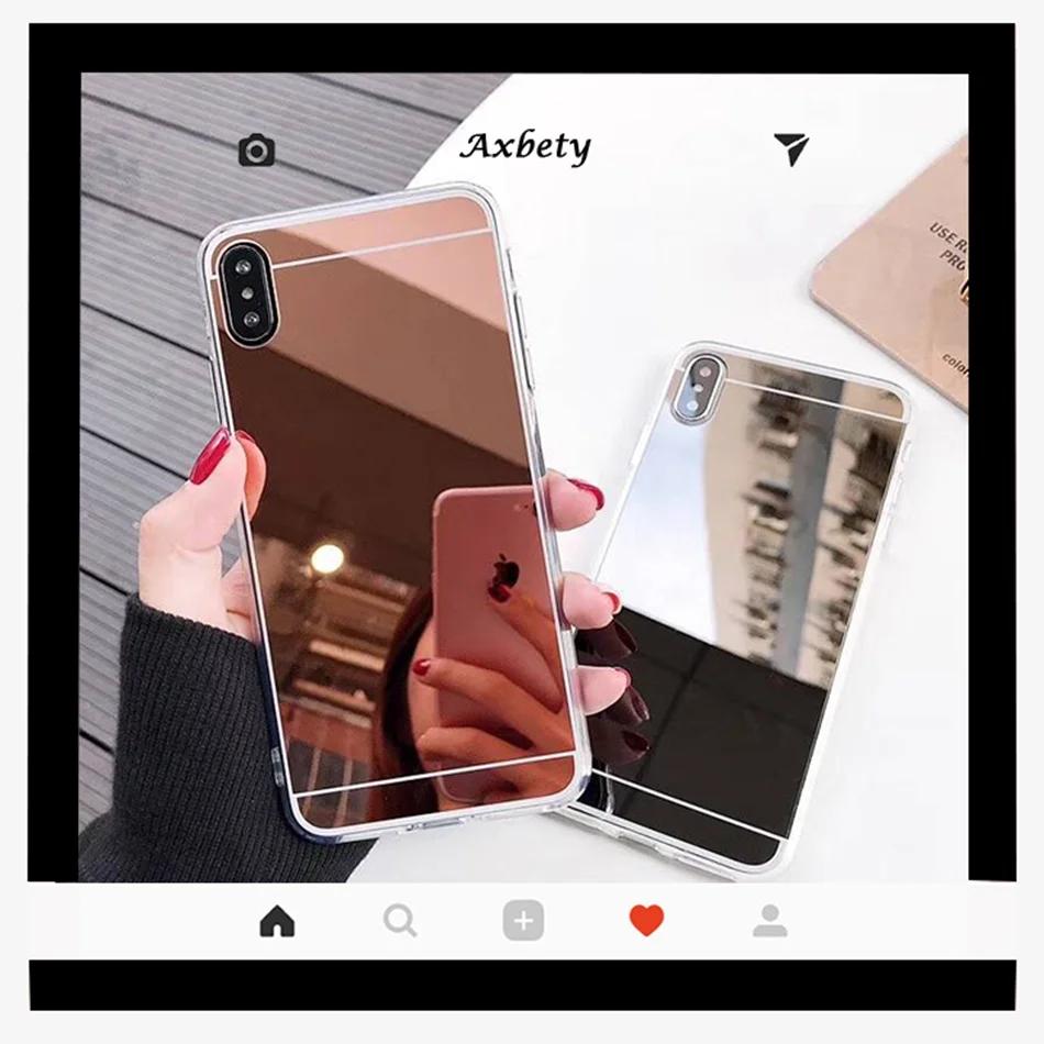 For Redmi Note 8 Pro 7 5 K20 8a 7a 6a Case Luxury Mirror Plating Cover Xiaomi Mi 8se 9 5x 6x Ultra Slim Soft Coque |
