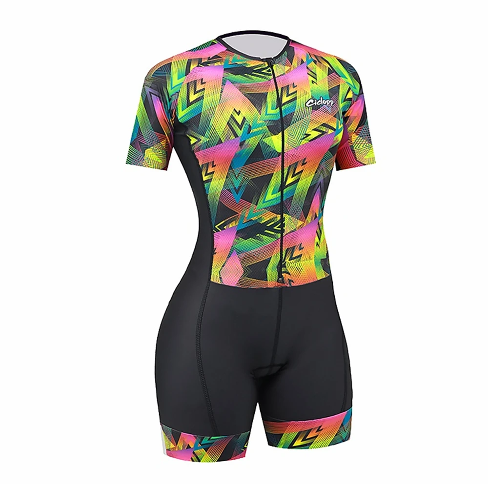 

2021CICLOPP new summer short-sleeved jumpsuit women's competition training cycling suit mountain road light and quick-drying