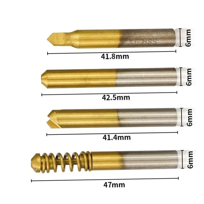 

4pcs/lot Key Machine Spare Parts Vertical Key Machine Cutter for Special Keys Locksmith Tools Dimple key Cutting Tools