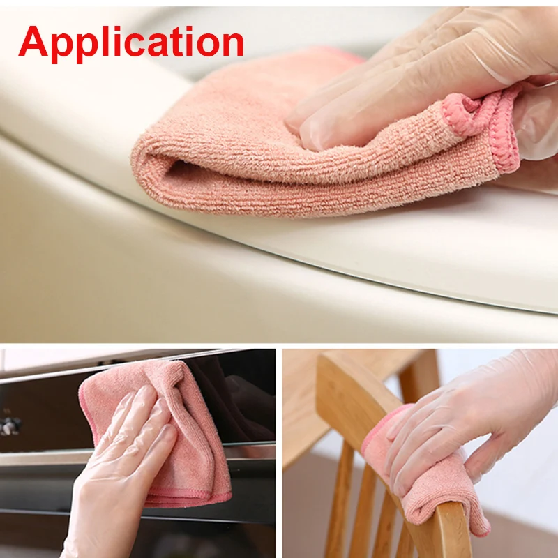 

50/100PCS Disposable PVC Nitrile Gloves Food Household Cleaning Gloves Anti-static Gloves food contact gloves guantes rekawiczki