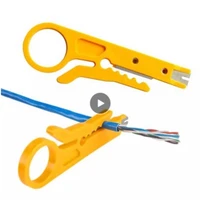 mini portable wire stripper cable stripping wire cutter crimping tool multi stripper knife wire cutter wire hand repair tool