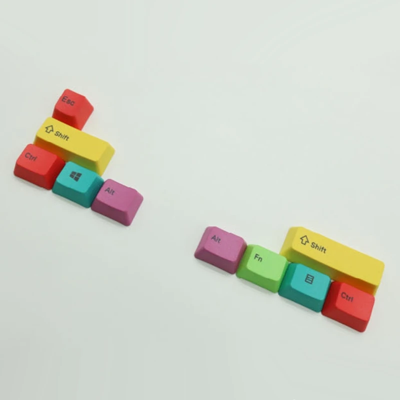 Механические колпачки для клавиатуры Mac/WIN OEM профиль модификаторы PBT CMYK 10 клавиш |