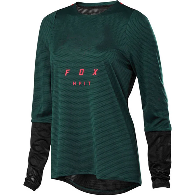 

2021 Women's Downhill Jersey Hpit Fox Mountain Bike Mtb Shirts Offroad Dh Motorcycle Motocross Sportwear Clothing Fxr Bicycle
