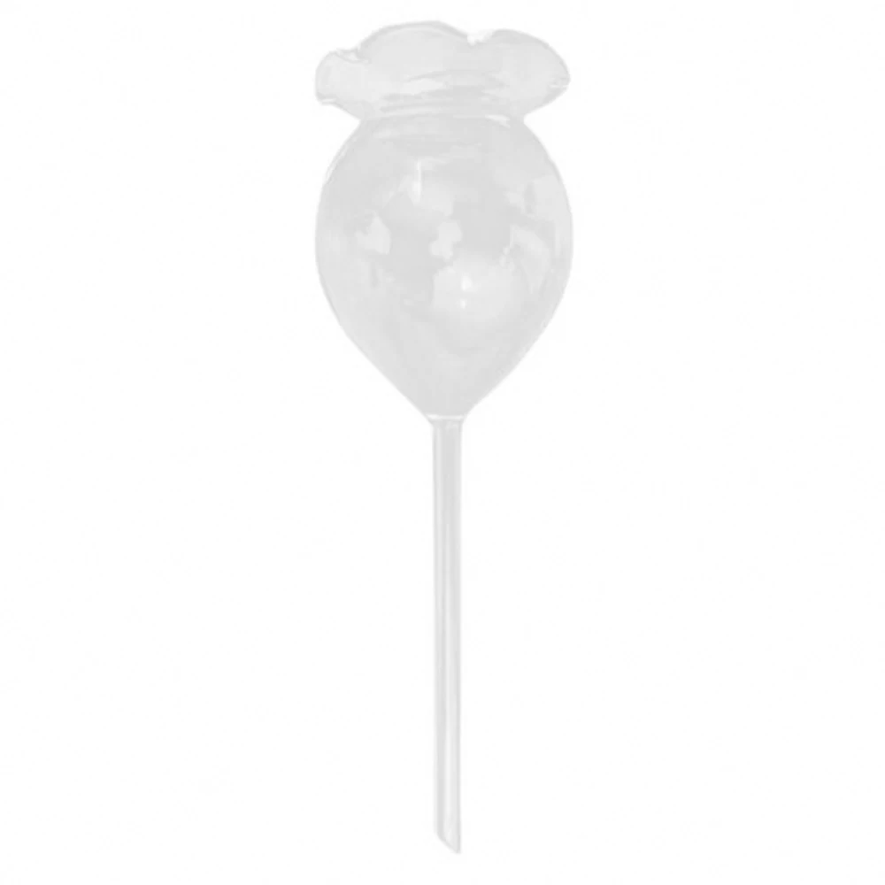 Стеклянный податчик воды для растений автоматический прозрачный стеклянный