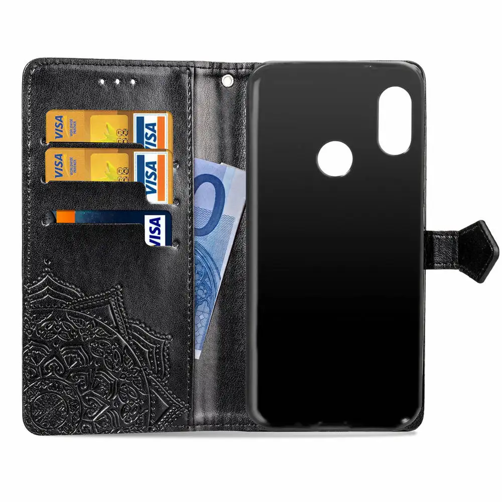 Кожаный чехол бумажник с откидной крышкой для телефона Samsung Galaxy S8 S9 S 8 9 Plus s S8plus S9plus