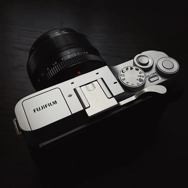 Aluminum Thumb UP Metal Rest Grip For Fuji X100F FUJIFILM X100T XE3 XA7 XPRO-3 Hot Shoe Cover | Электроника