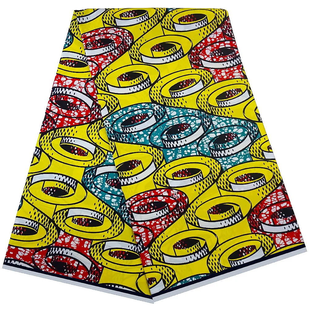 Mirafeel Анкара африканская восковая ткань 100% хлопок нигерийский батик ткань для свадебного платья Швейное Ремесло «сделай сам» 6 ярдов