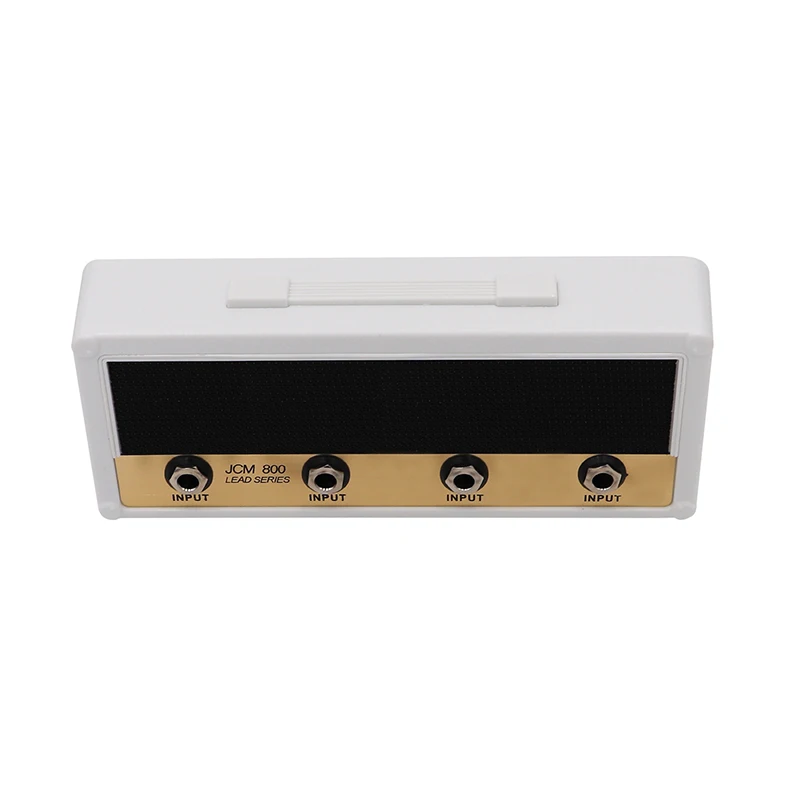 

Key Storage Guitar Keychain Holder Jack II Rack 2.0 Electric Key Rack Amp Vintage Amplifier Gift Key Ring Household Accessory