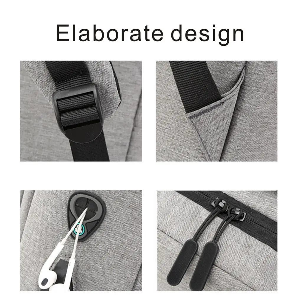 Laptop Bag Notebook Case USB Travel Multifunctional Waterproof Backpack For Macbook Ipad Xiaomi Lenovo Dell ASUS Computer PC | Компьютеры