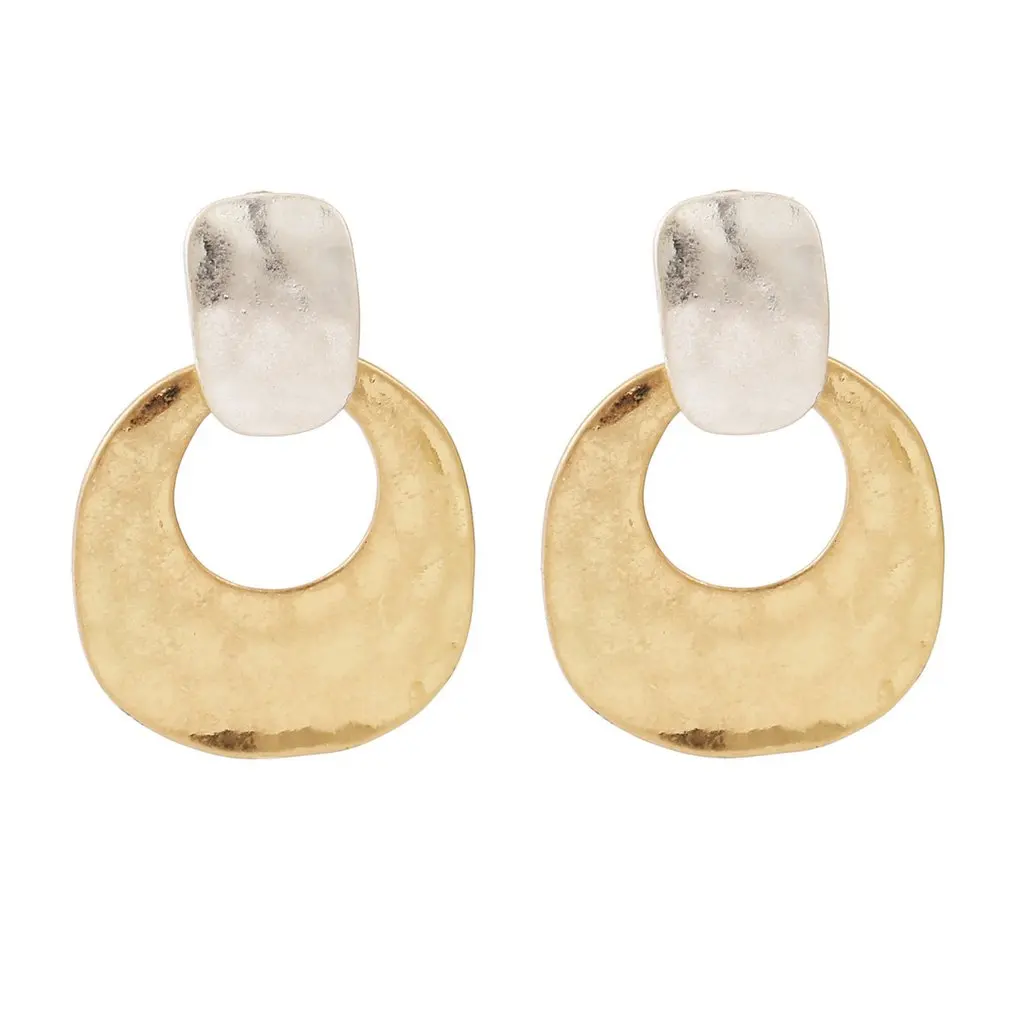 

Melange Geometric Round Earrings Drop Earrings Hoop Disc Coin Earrings Drop Dangle Earrings Female Jewelry
