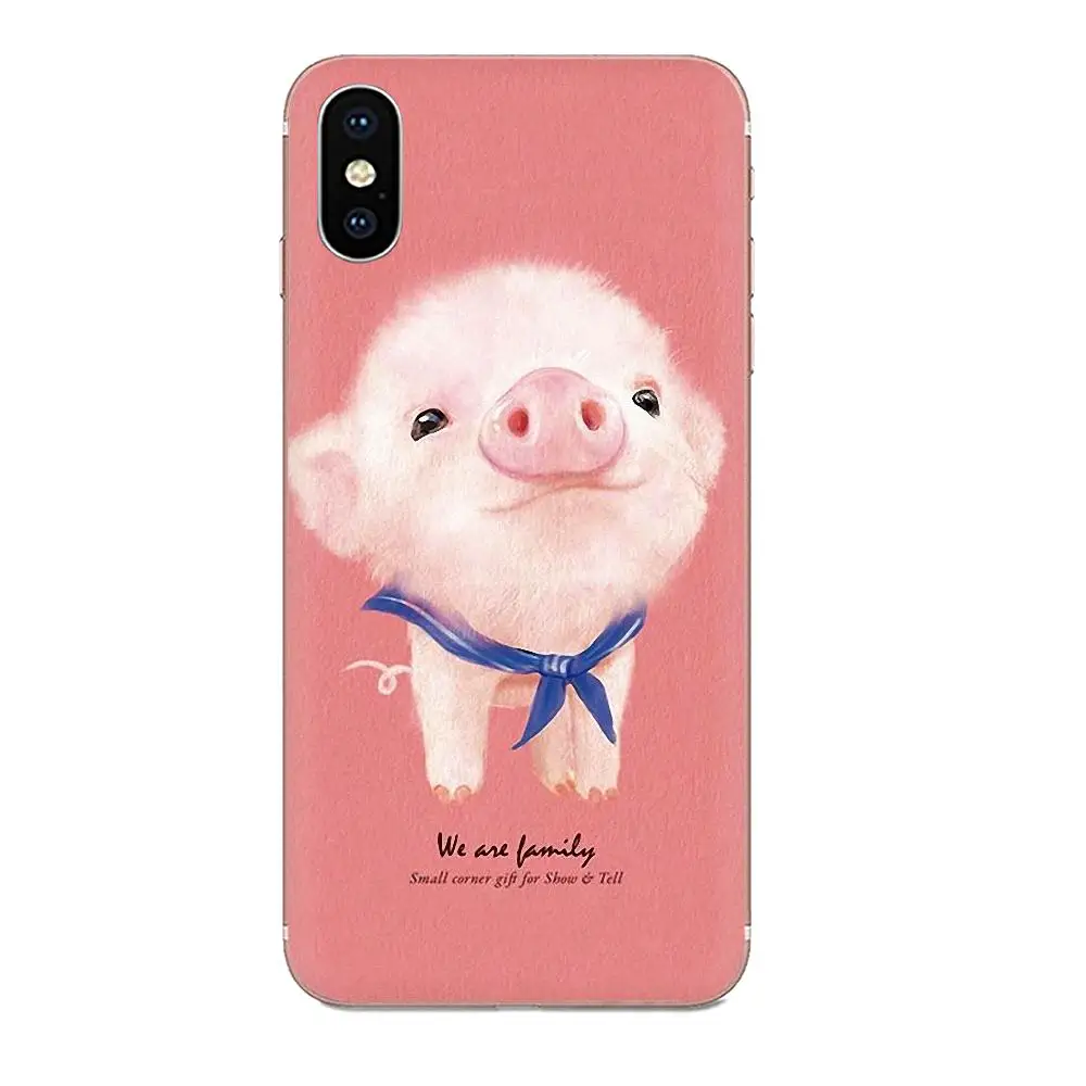 Милая мышь Свинья кошки собака для sony Xperia Z Z1 Z2 Z3 Z4 Z5 compact Mini M2 M4 M5 T3 E3 E5 XA XA1 XZ Премиум Мягкая термополиуретановая крышка-Чехол - Цвет: as picture