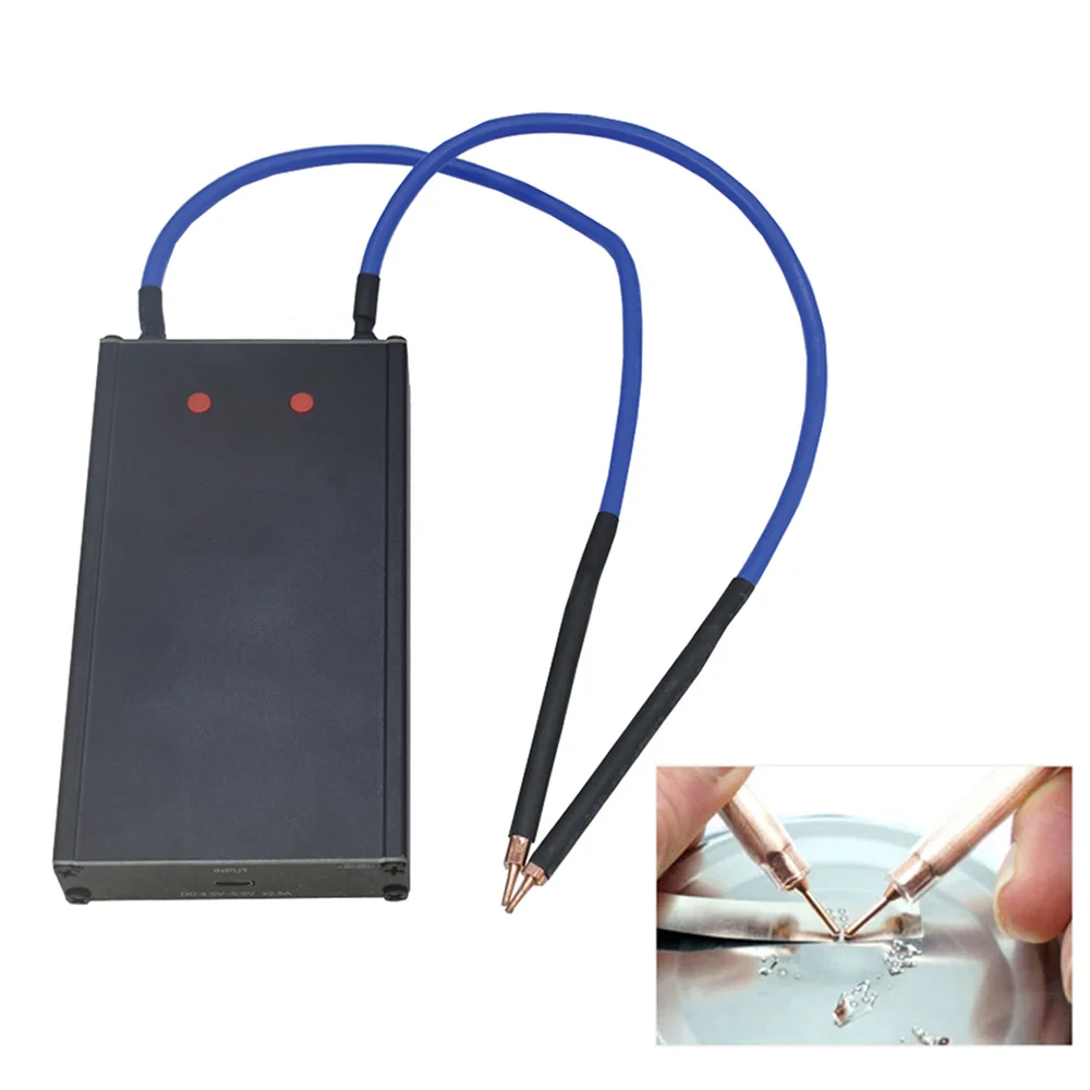 

Nickel Belt DIY Battery Practical Gears Adjustable USB Rechargeable Portable Machine With 2 Pens Tool Mini Spot Handheld