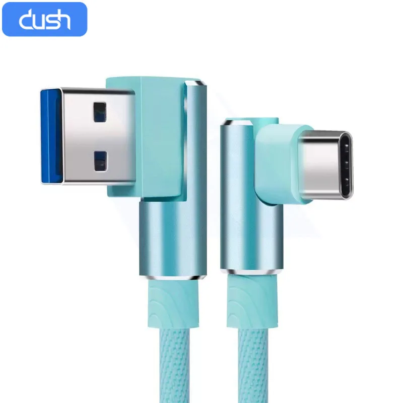DUSH Micro USB Cable 2A Fast Charger Cord Suntaiho 90 Degree Elbow Nylon Braided Data For iPhone Samsung/Sony/Xiaomi | Электроника