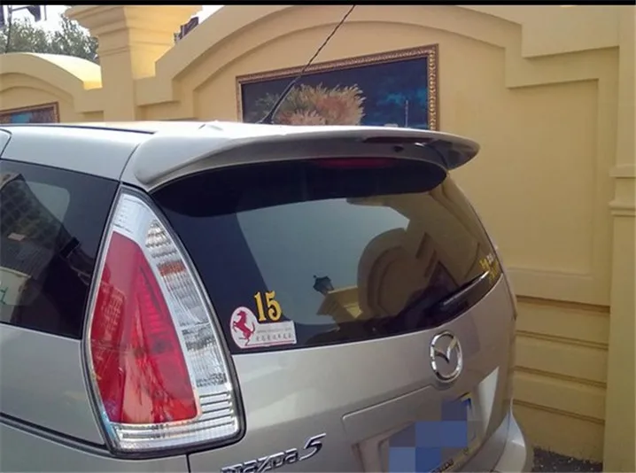 Спойлер для Mazda 5 высококачественный спойлер из АБС материала заднего крыла