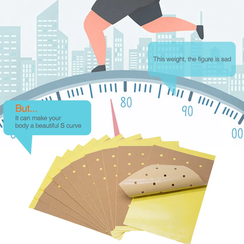 10 шт./пакет массажер для похудения целлюлит снижение веса Сжигание жира тонкий