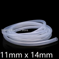 11x14 silicone tubing id 11mm od 14mm food grade flexible drink tubing pipe temperature resistance nontoxic transparent