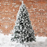 90cm 210cm christmas tree pvc artificial snow flocking encryption christmas tree festival decorations new year gift