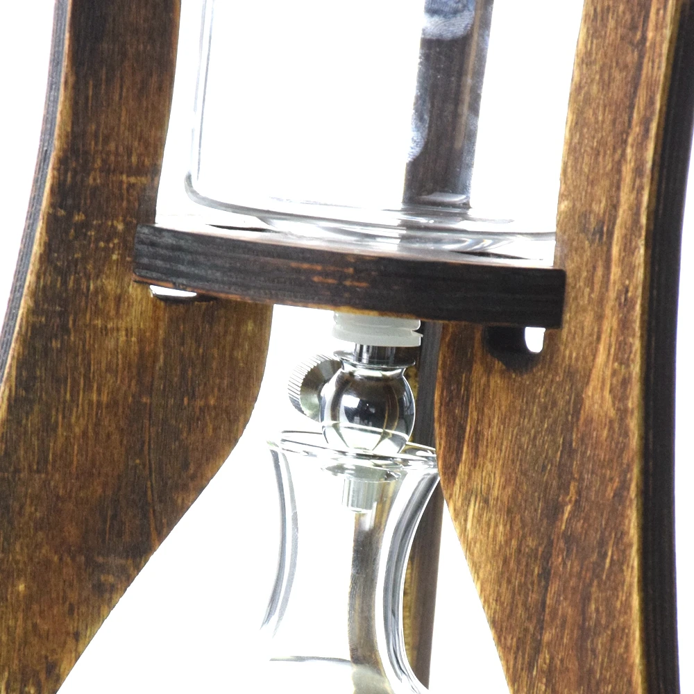 Двойные клапаны Голландская капельница для холодного кофе горшок пива