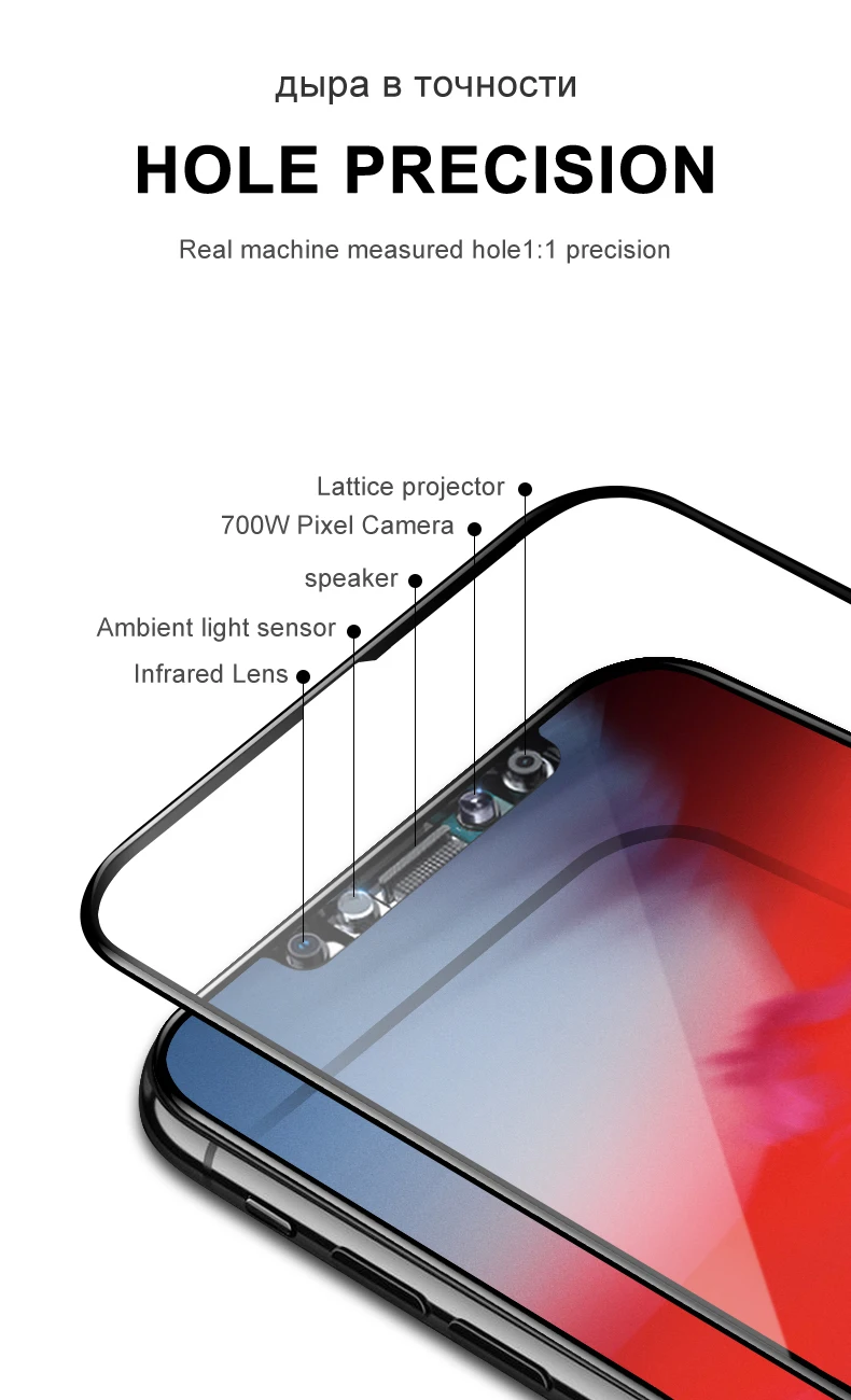 Волокно Защитное стекло для экрана протектор для Iphone 7 6 6s 8 Plus анти разбитое закаленное керамическое стекло для Iphone X Xs Max Xr