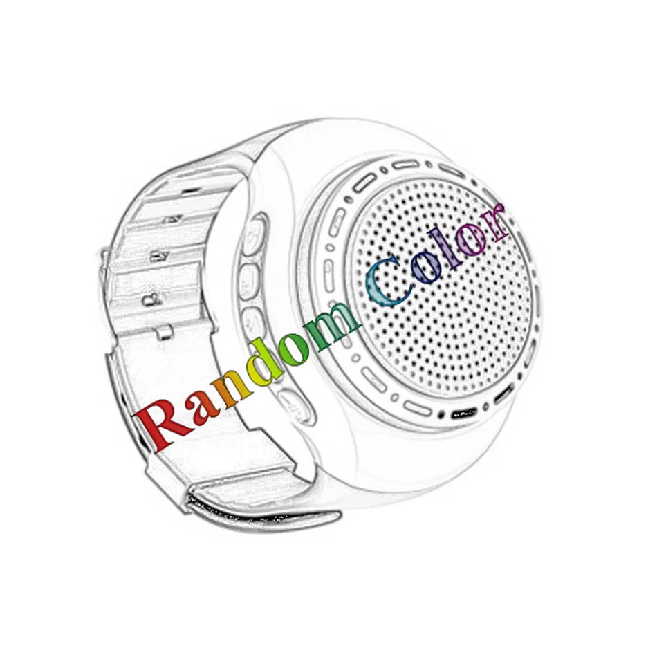 New Colorful Running LED Cool Wrist Buetooth Watch Speaker Sports Music FM Radio Support 8GB 16GB TF Card PK B20 B90 U3 enlarge