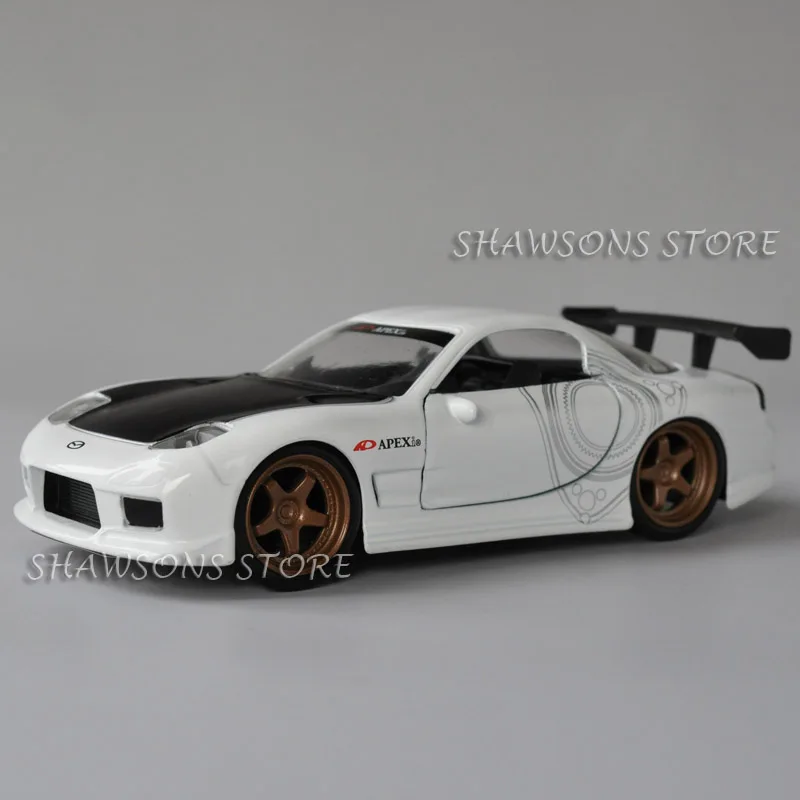 Литья под давлением гоночный автомобиль модель игрушки 1:32 1993 Mazda RX 7 миниатюрный