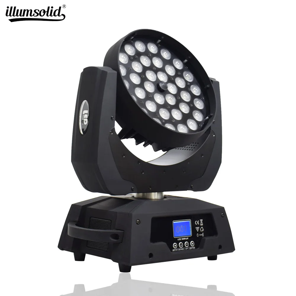 

LED Wash Zoom Moving Head Light Lyre 36x12W Stage Lighting DMX512 For DJ Disco Party Bar Lights Fast Shipping