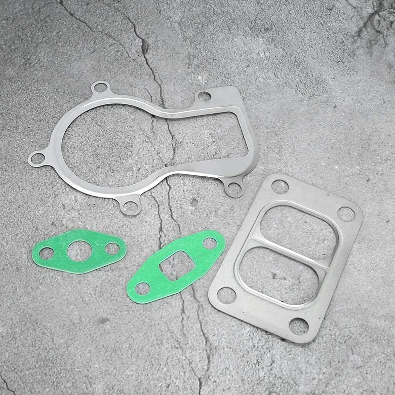 Turbo Flange Adapter Stainless Steel Gasket Kit Fits for Holset HX35 HX35W Oil Inlet Outlet | Автомобили и мотоциклы