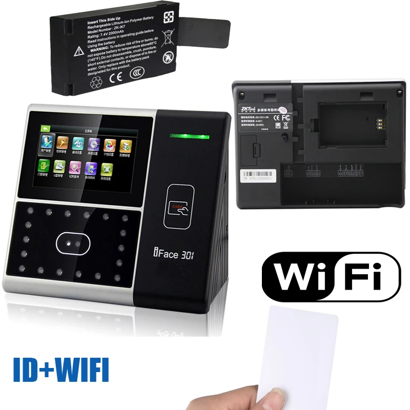 Оригинальный Uface301 iface301 Wi-Fi TCP/IP устройство распознавания лица и RFID-карта функция