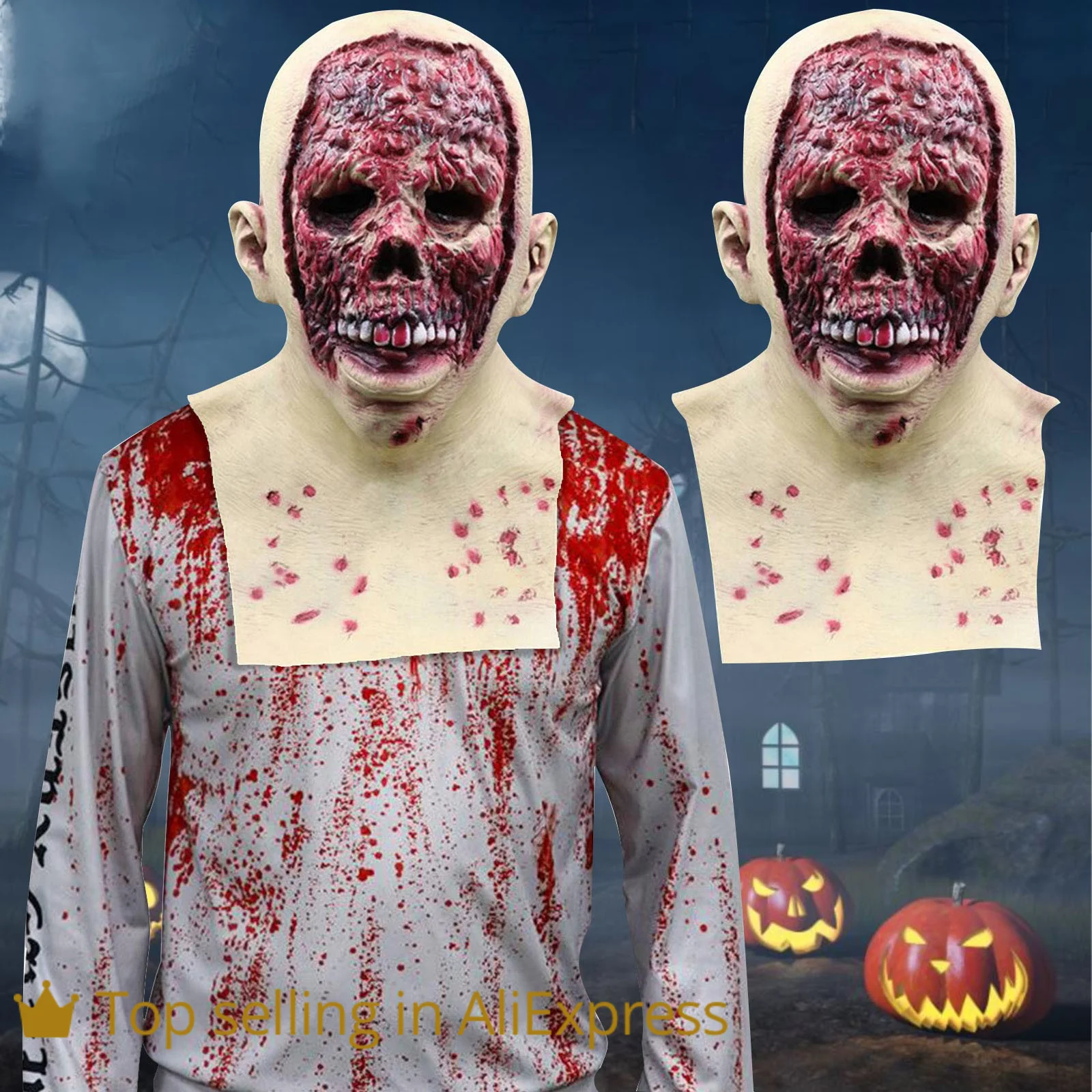 Рождественская Удобная вечерние НКА для взрослых F Unny латексный головной убор с