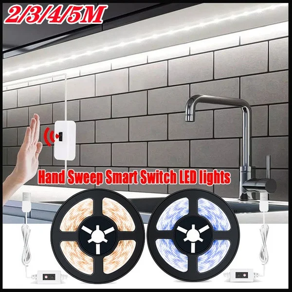 

Умный светодиодный выключатель с USB-портом, 5 В