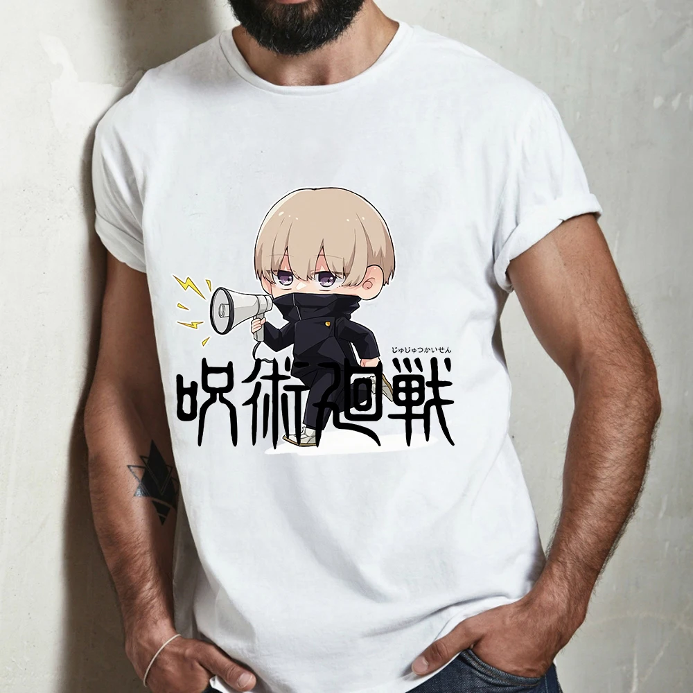 

Jujutsu Kaisen Fashion Men T-shirt Harajuku Short Sleeve O-neck Unisex Fashion Anime Tshirt Manga Vintage T Shirt Casual Clothes