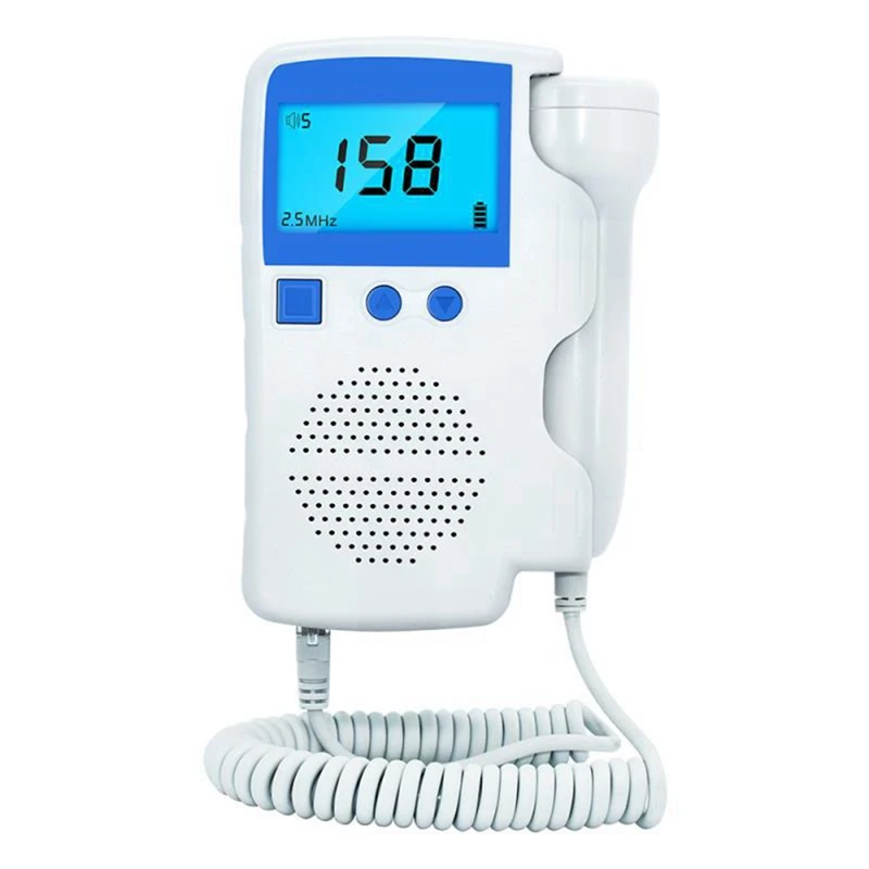 Fetal Doppler Upgraded Home Pregnancy Heart Rate Monitor Baby Detector LCD Display No Radiation | Красота и здоровье