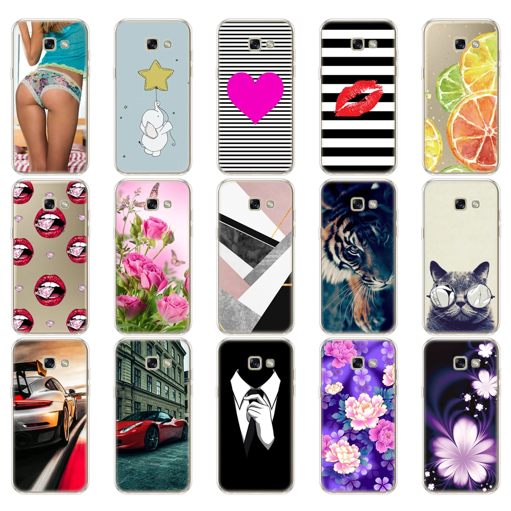 Silicon case For Samsung A5 2017 Case Soft tpu Phone for Galaxy SM-A520F back Cover | Мобильные телефоны и аксессуары