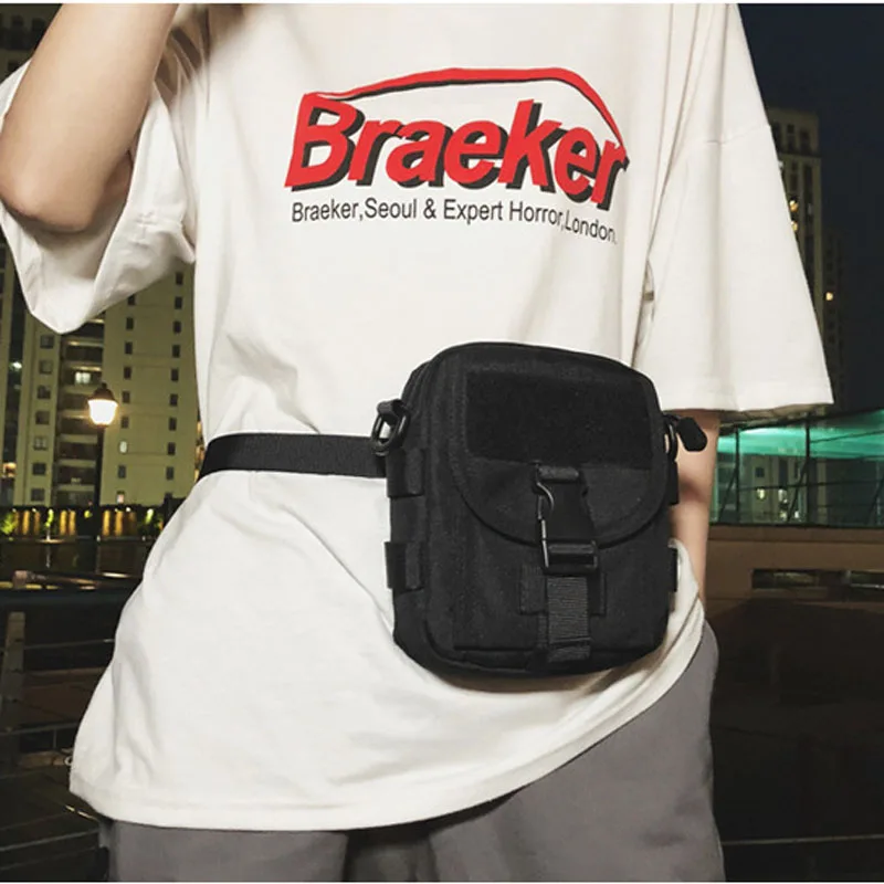 Модная мужская сумка-мессенджер Холщовая Сумка через плечо для сотового
