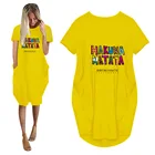 Рубашка женская с принтом букв, удлиненная мягкая жен. Футболка с длинными рукавами с короткими рукавами, большие размеры 5XL 6XL, лето 2021